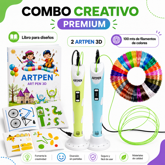 COMBO CREATIVO X2 ART PEN