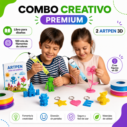 COMBO CREATIVO X2 ART PEN